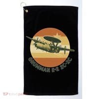 Grumman E-2 Hawkeye Retro Military Aircraft  Golf Towel thumb 0