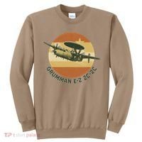 Grumman E-2 Hawkeye Retro Military Aircraft  Sweatshirt thumb 0