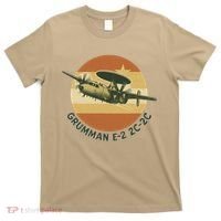 Grumman E-2 Hawkeye Retro Military Aircraft  T-Shirt thumb 0