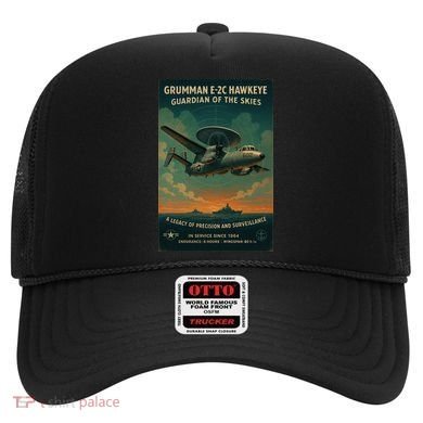 Grumman E-2C Hawkeye Vintage Naval Surveillance Legend  Hat