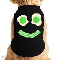 Green Eggs Ham Smile Face St Patrick's Day Doggie Tank thumb 0