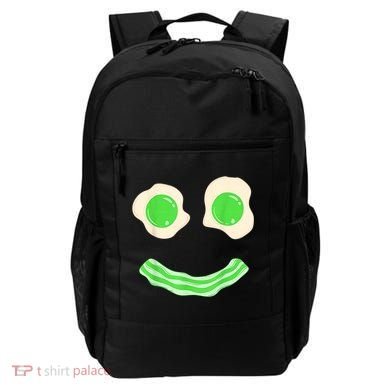 Green Eggs Ham Smile Face St Patrick's Day Backpack