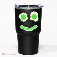 Green Eggs Ham Smile Face St Patrick's Day Tumbler thumb 0
