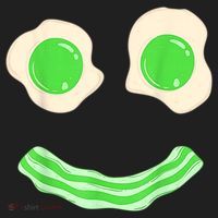 Green Eggs Ham Smile Face St Patrick's Day Tumbler thumb 3