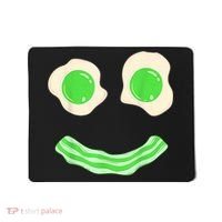 Green Eggs Ham Smile Face St Patrick's Day Mousepad thumb 0