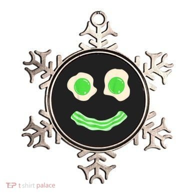 Green Eggs Ham Smile Face St Patrick's Day Ornament