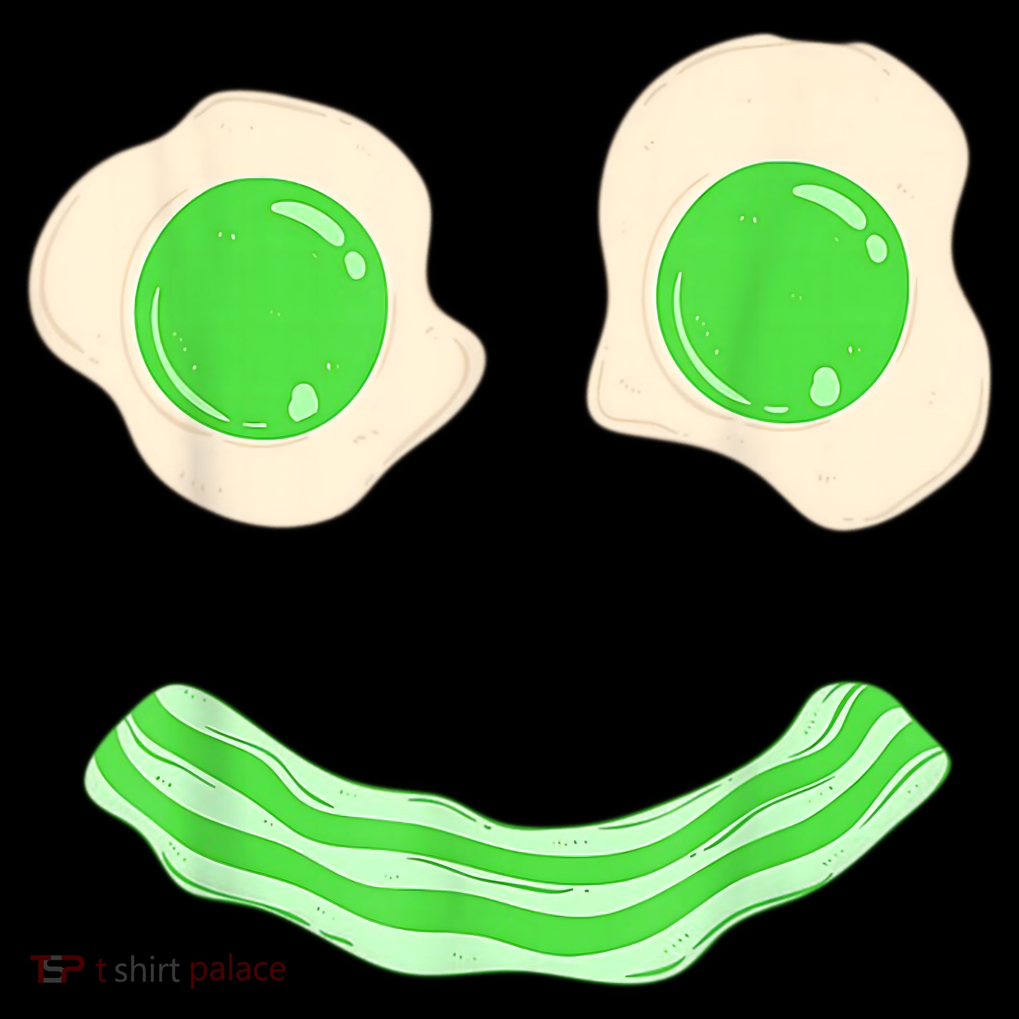 Green Eggs Ham Smile Face St Patrick's Day Women's Tank Top