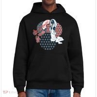 Geisha Fan Parasol Abstract District V.I.T. Heavyweight Hoodie thumb 0