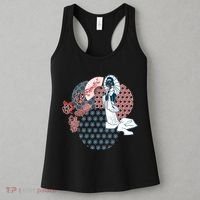 Geisha Fan Parasol Abstract Women's Tank Top thumb 3