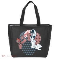 Geisha Fan Parasol Abstract Tote Bag thumb 0