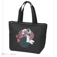 Geisha Fan Parasol Abstract Tote Bag thumb 3