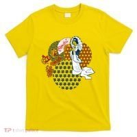 Geisha Fan Parasol Abstract T-Shirt thumb 0