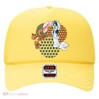 Geisha Fan Parasol Abstract Hat thumb 0