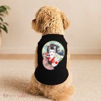 Geisha Great Wave Frame Fans Doggie Tank thumb 2