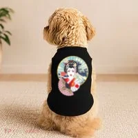 Geisha Great Wave Frame Fans Doggie Tank thumb 2