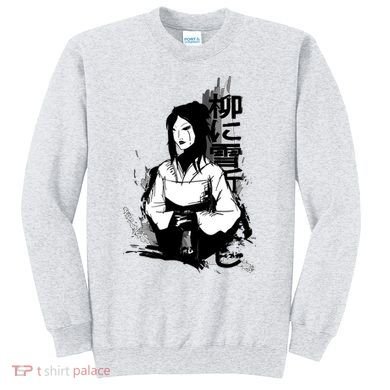 Geisha Japanese Script Greyscale Sweatshirt