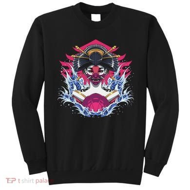 Geishia Ninja Mask Japanese Art Sweatshirt
