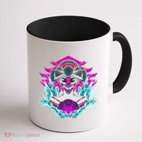 Geishia Ninja Mask Japanese Art Coffee Mug thumb 1