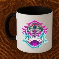 Geishia Ninja Mask Japanese Art Coffee Mug thumb 2