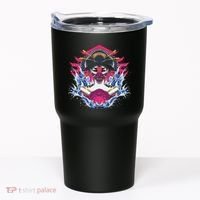 Geishia Ninja Mask Japanese Art Tumbler thumb 0