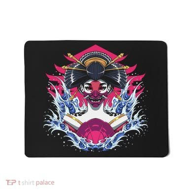 Geishia Ninja Mask Japanese Art Mousepad