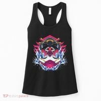 Geishia Ninja Mask Japanese Art Women's Tank Top thumb 0
