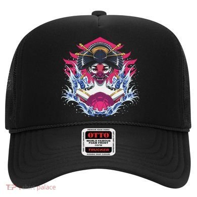 Geishia Ninja Mask Japanese Art Hat