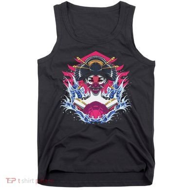Geishia Ninja Mask Japanese Art Tank Top