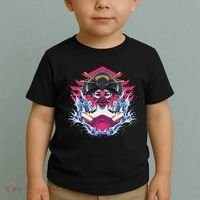 Geishia Ninja Mask Japanese Art Toddler T-Shirt thumb 2