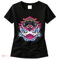 Geishia Ninja Mask Japanese Art Women's T-Shirt thumb 0