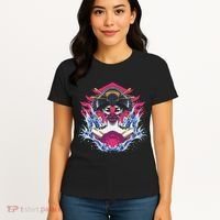 Geishia Ninja Mask Japanese Art Women's T-Shirt thumb 4