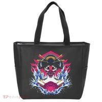 Geishia Ninja Mask Japanese Art Tote Bag thumb 0