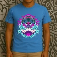 Geishia Ninja Mask Japanese Art T-Shirt thumb 3
