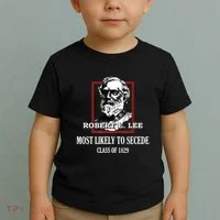 General E Lee Gettysburg Most Likely To Secede Robert E Lee Toddler T-Shirt thumb 2