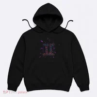 Gemeni Floral Zodiac Hoodie thumb 0
