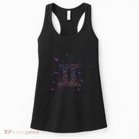 Gemeni Floral Zodiac Women's Tank Top thumb 0