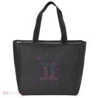 Gemeni Floral Zodiac Tote Bag thumb 0