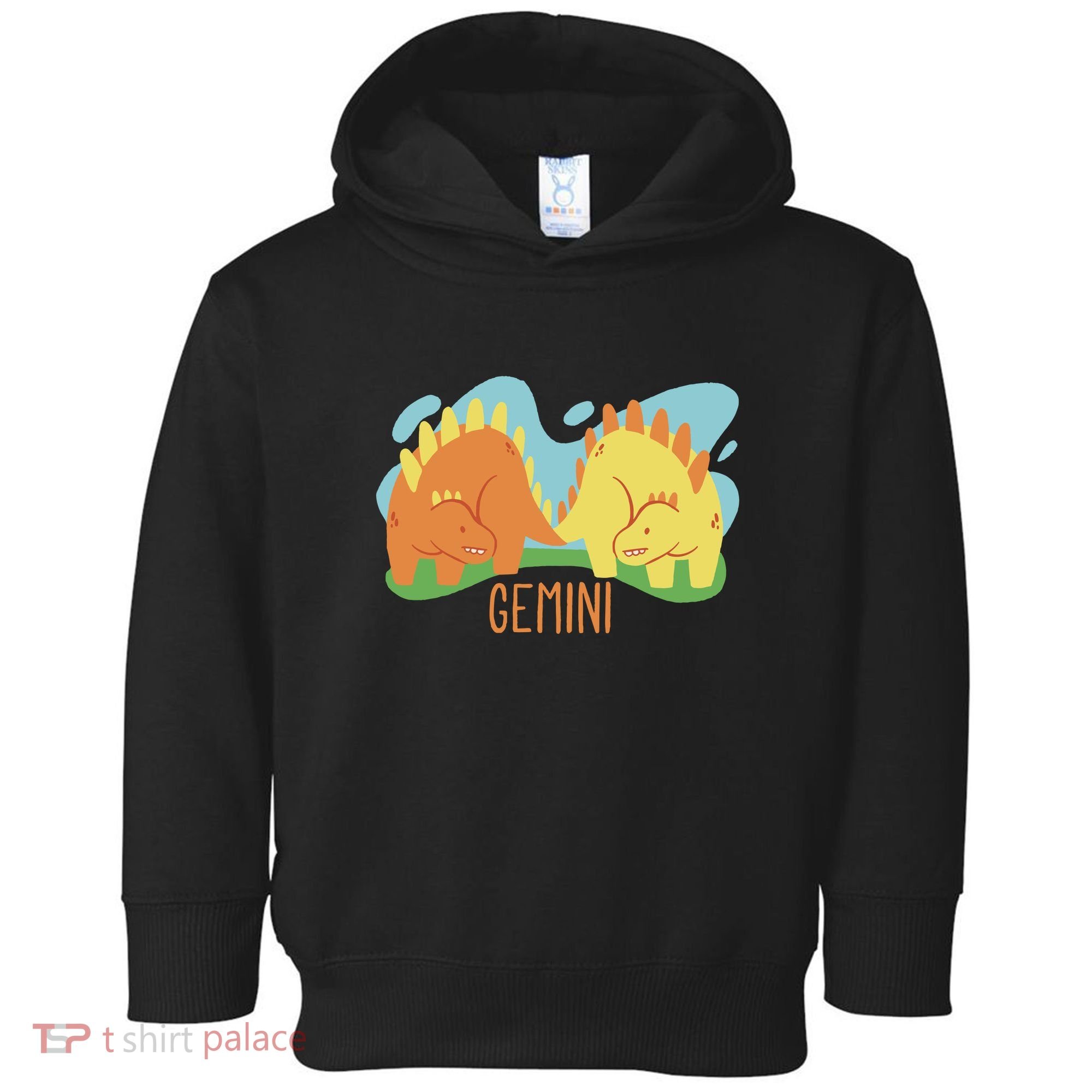 Gemini Dinosaur Toddler Hoodie