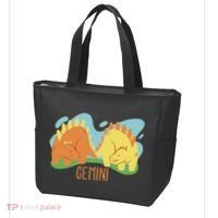 Gemini Dinosaur Tote Bag thumb 3