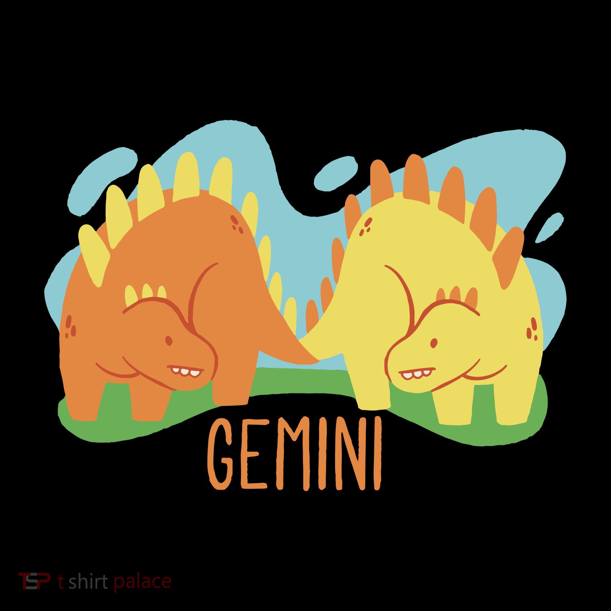 Gemini Dinosaur Tote Bag