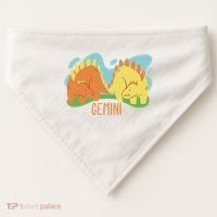 Gemini Dinosaur USA-Made Doggie Bandana thumb 0