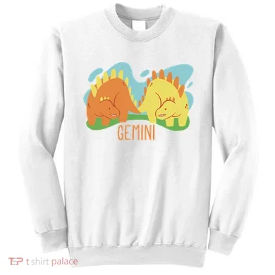 Gemini Dinosaur Sweatshirt