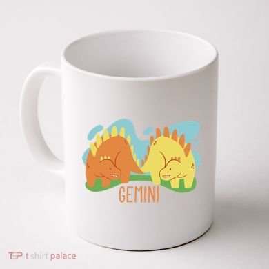 Gemini Dinosaur Coffee Mug