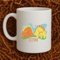 Gemini Dinosaur Coffee Mug thumb 2