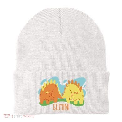 Gemini Dinosaur Beanie