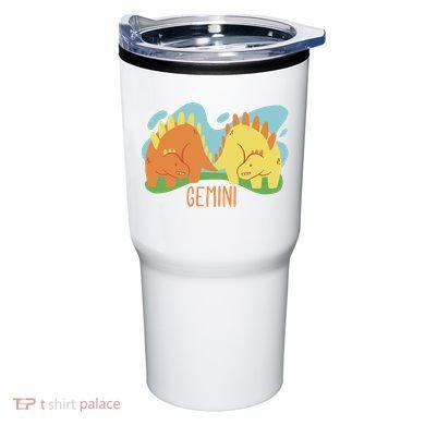 Gemini Dinosaur Tumbler