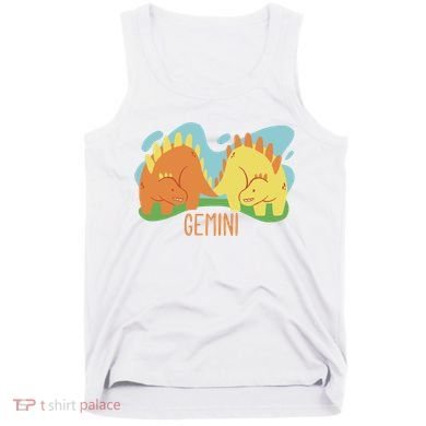 Gemini Dinosaur Tank Top