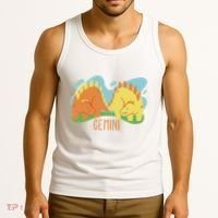 Gemini Dinosaur Tank Top thumb 3