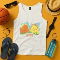 Gemini Dinosaur Tank Top thumb 4