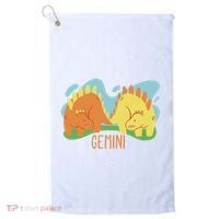 Gemini Dinosaur Golf Towel thumb 0